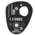 Dispositivo de polea de cuerda Petzl Micro Traxion, ligero, captura de progreso, 8-11 mm