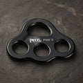 Petzl Paw Rigging Plate Talla S Multi Anchor Plate Cuerda Acceso Rescate Negro
