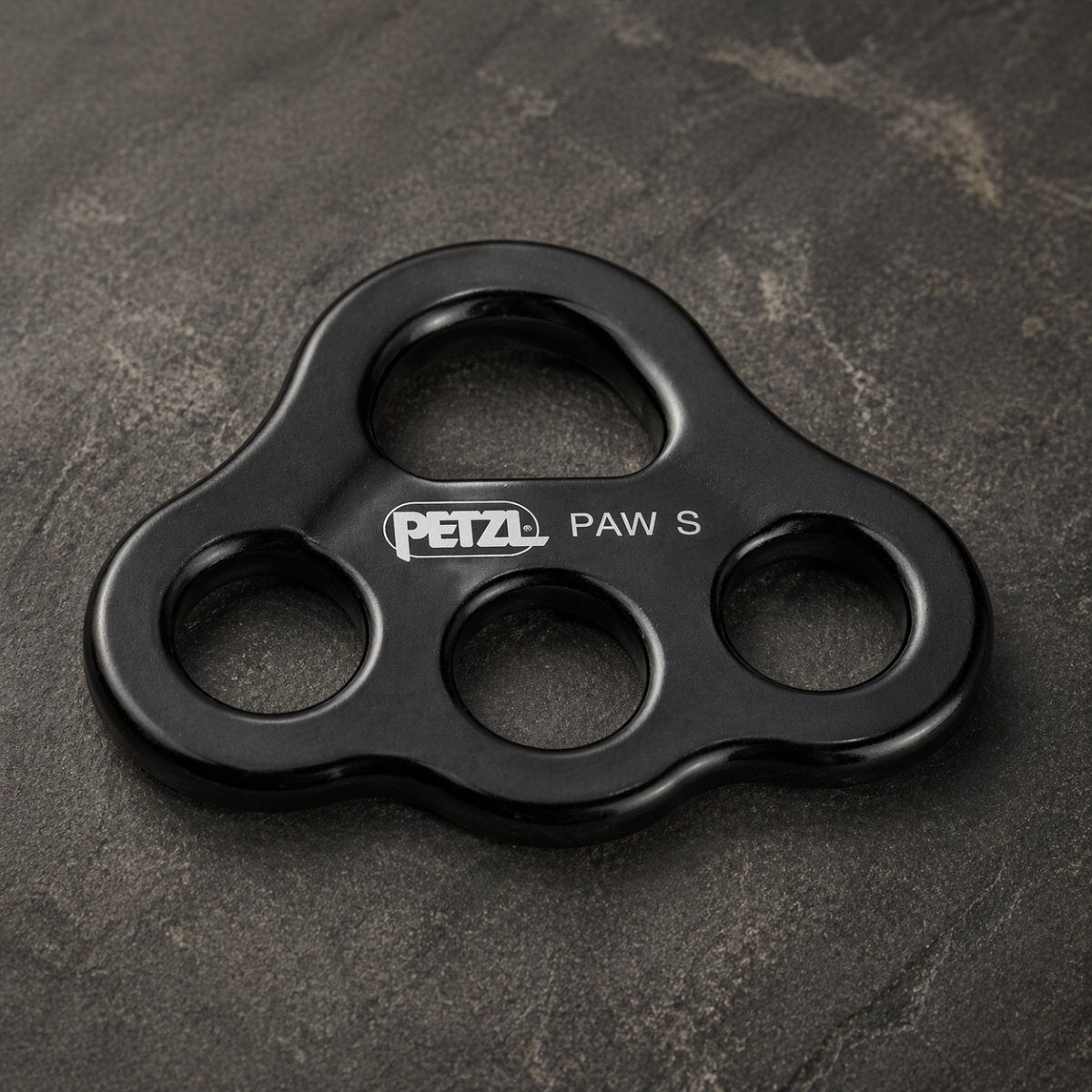 Petzl Paw Rigging Plate Talla S Multi Anchor Plate Cuerda Acceso Rescate Negro