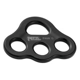 Petzl Paw Rigging Plate Talla S Multi Anchor Plate Cuerda Acceso Rescate Negro