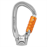 Petzl Rollclip Z Triact-Lock Polea Mosquetón Aluminio CE0082 20mm Cuerda