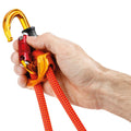 PETZL SmD RL Mosquetón de bloqueo Conector de seguridad ligero de aluminio Amarillo