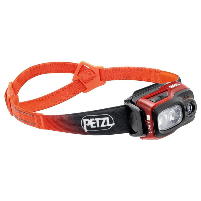 PETZL Swift RL Linterna frontal 1100 lúmenes recargable resistente al agua Naranja - GoMilitar