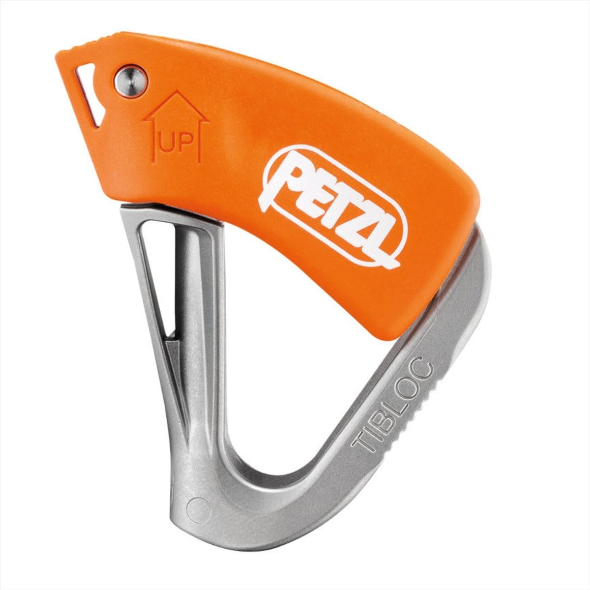 PETZL TIBLOC Abrazadera para cuerda Ascender Sistema de bloqueo automático Cuerdas de 8-11 mm Naranja