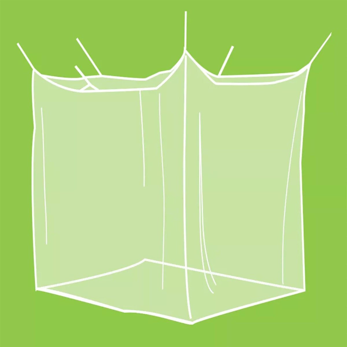 Cabina de Pharmavoyage 1 Protección de malla de insectos para acampar de mosquiteros para un solo persona