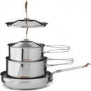 Primus Campfire Cookset S Juego de ollas y sartenes de acero inoxidable para camping