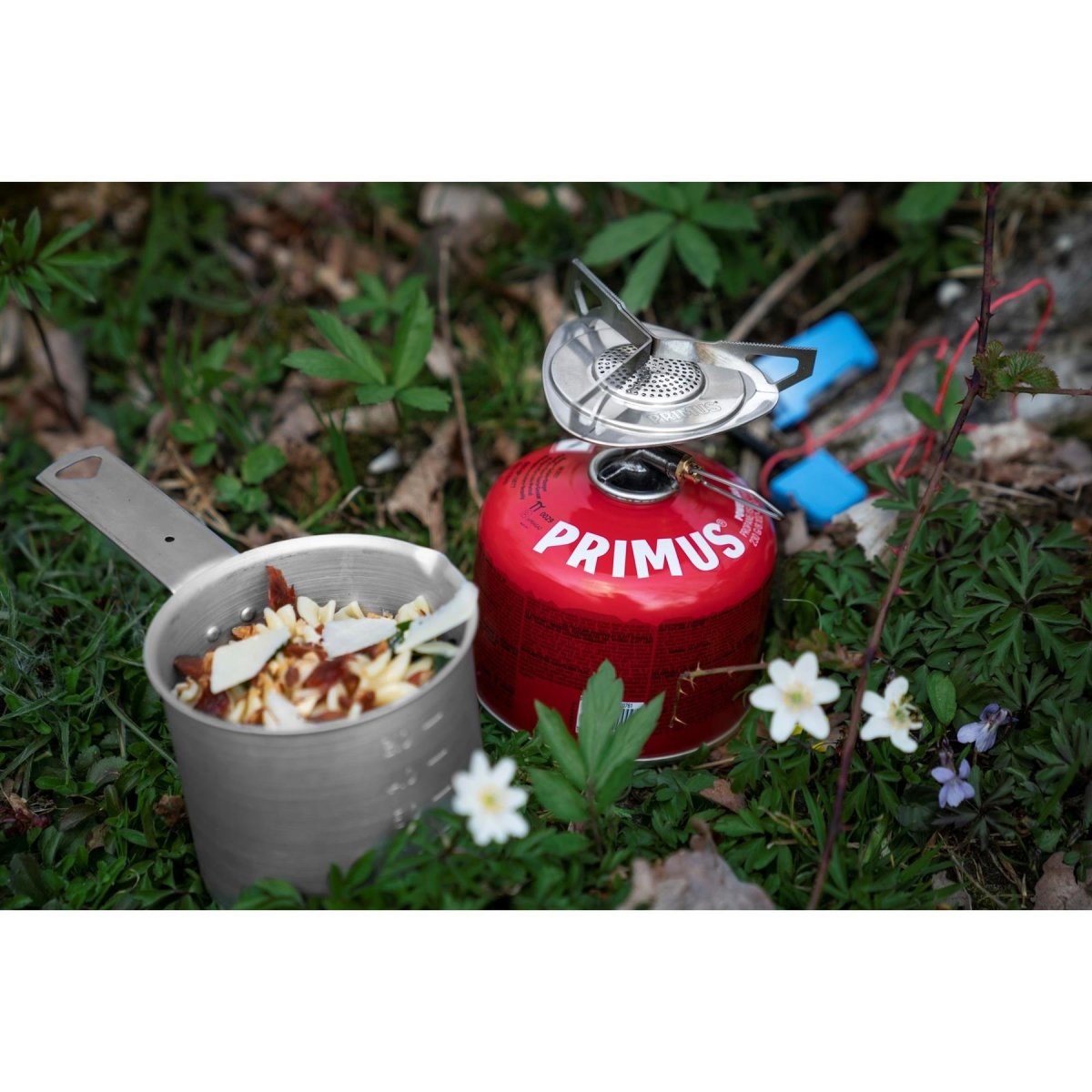 PRIMUS ESENCIAL TRATO KIT STOVE SET LIGE CAMPING COMINACIÓN POTA 1L