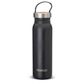 Primus Klunken Botella 700 ml de acero inoxidable en polvo negro con corcho con recubrimiento
