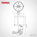Sistema de colgación de encendido brillante de la lámpara de gas primus micron micron