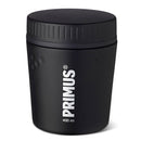 Black Primus Trailbreak vacuum insulated jug with screw-on lid, 400ml capacity, designed for camping and outdoor use.