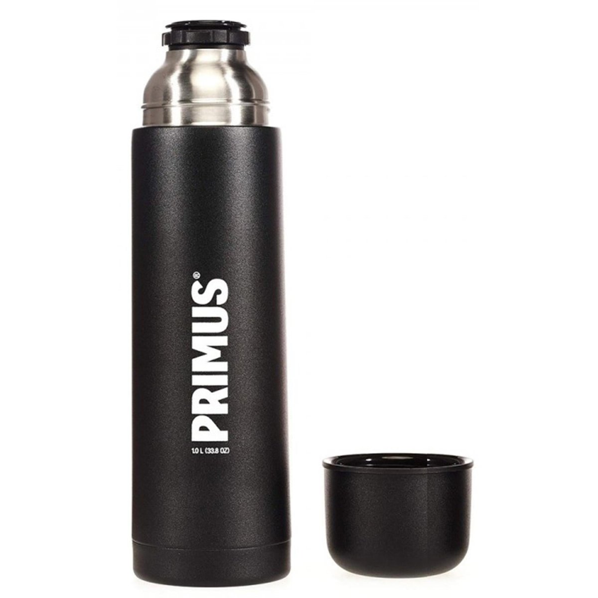 Botella de vacío Primus Mate negro 1 litro 24 horas Taza de sello de retención de calor de calor de calor