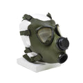 Máscara de gas rumana M74 Full Full Full NBC Respirator Vintage Olive Military Excedente