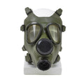Máscara de gas rumana M74 Full Full Full NBC Respirator Vintage Olive Military Excedente