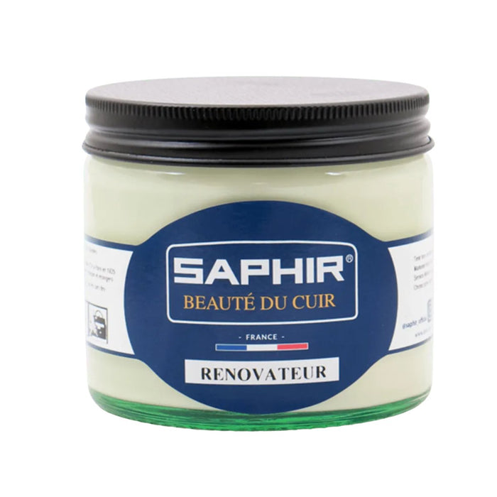 Saphir Renovateur Crema Acondicionador Calzado Total Care Cuero Liso Tarro 250ml - GoMilitar