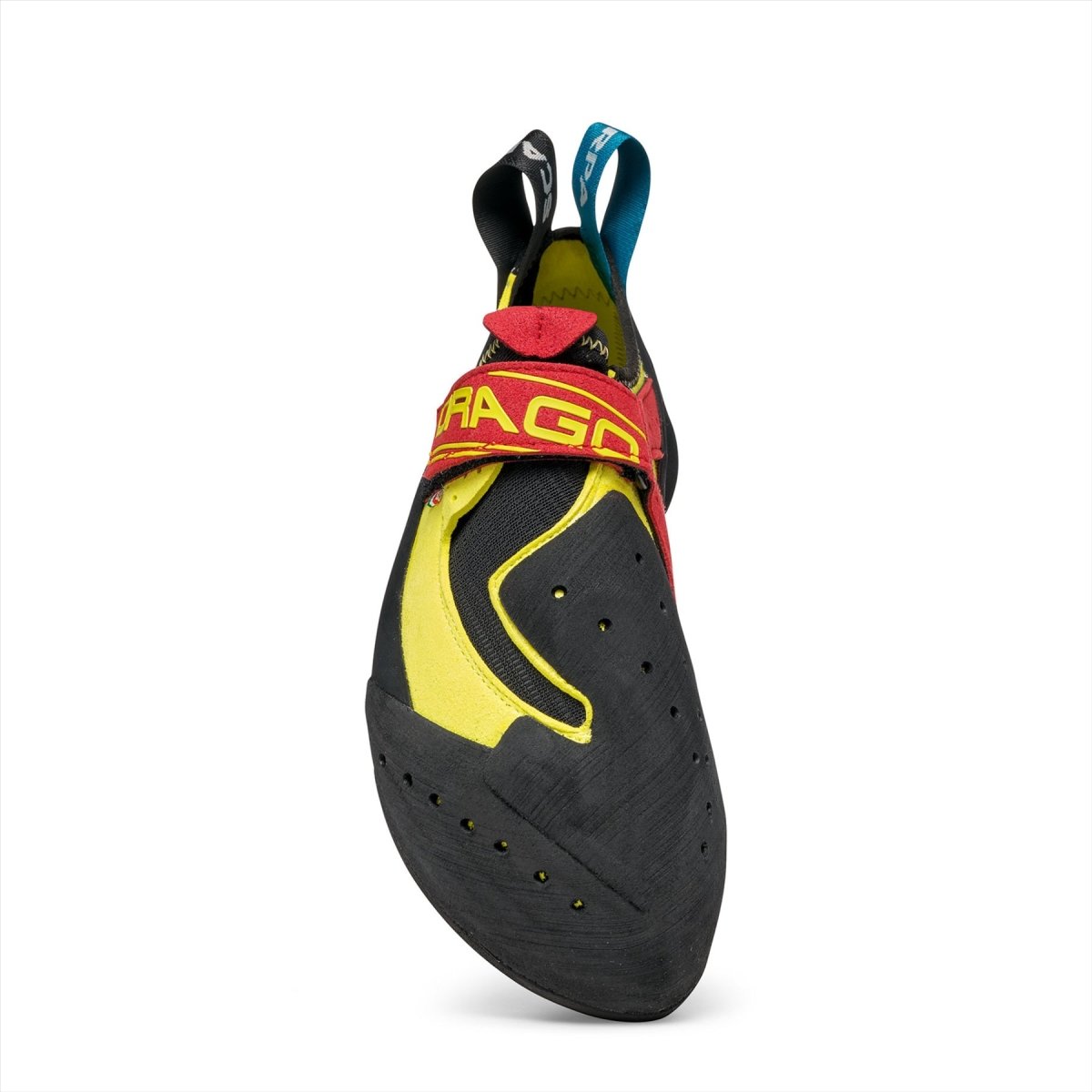 Pies de gato Scarpa Drago Vibram Grip2 Paredes interiores y exteriores Amarillo