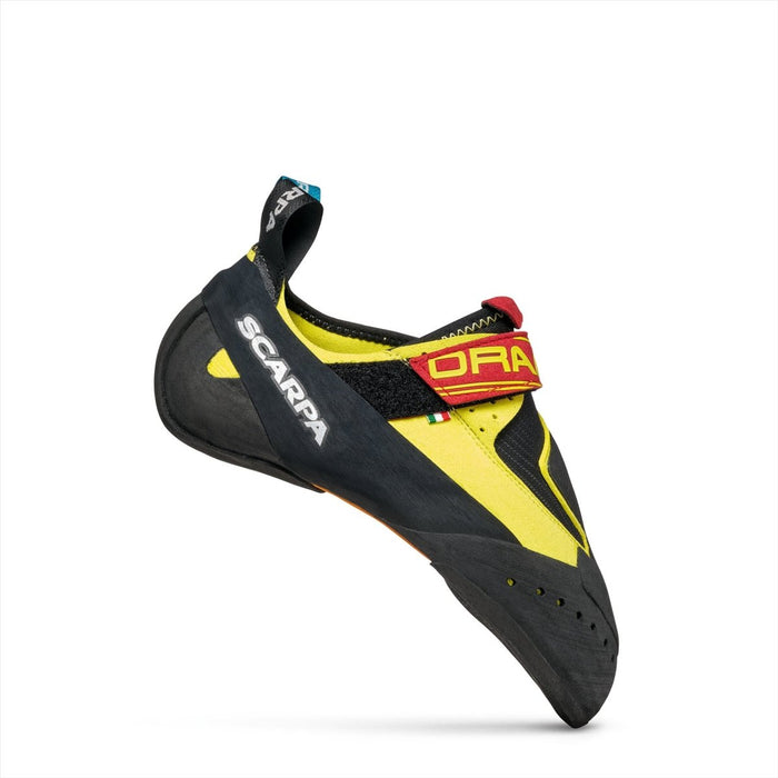 Pies de Gato Scarpa Drago Vibram Grip2 Paredes Interior Exterior Amarillo - GoMilitar