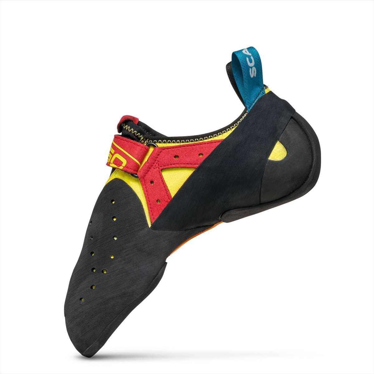 Pies de gato Scarpa Drago Vibram Grip2 Paredes interiores y exteriores Amarillo