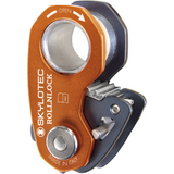 Climbing Technology ROLLNLOCK Dispositivo de polea Abrazadera de cuerda Dispositivo 3 en 1 Naranja