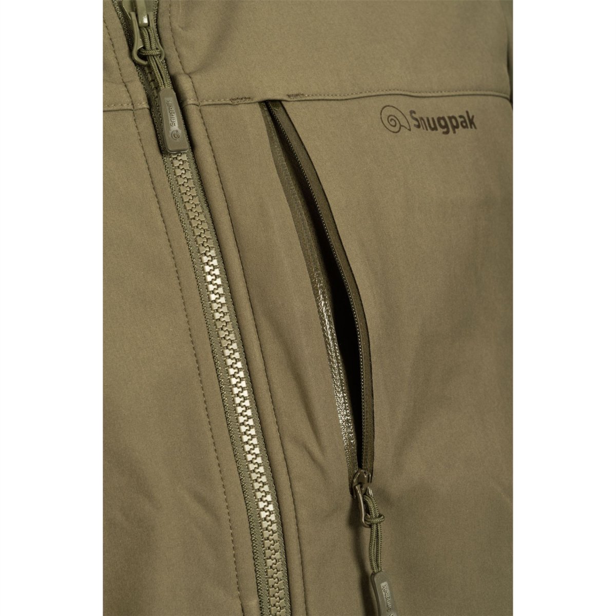 Snugpak Cyclone Softshell Chaqueta transpirable resistente al agua Outdoor oliva