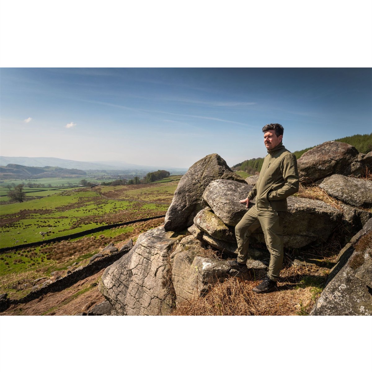 Snugpak Cyclone Softshell Chaqueta transpirable resistente al agua Outdoor oliva
