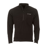Chaqueta polar Snugpak IMPACT Cuello alto suave Protector de barbilla Cremallera 1/4 Negro