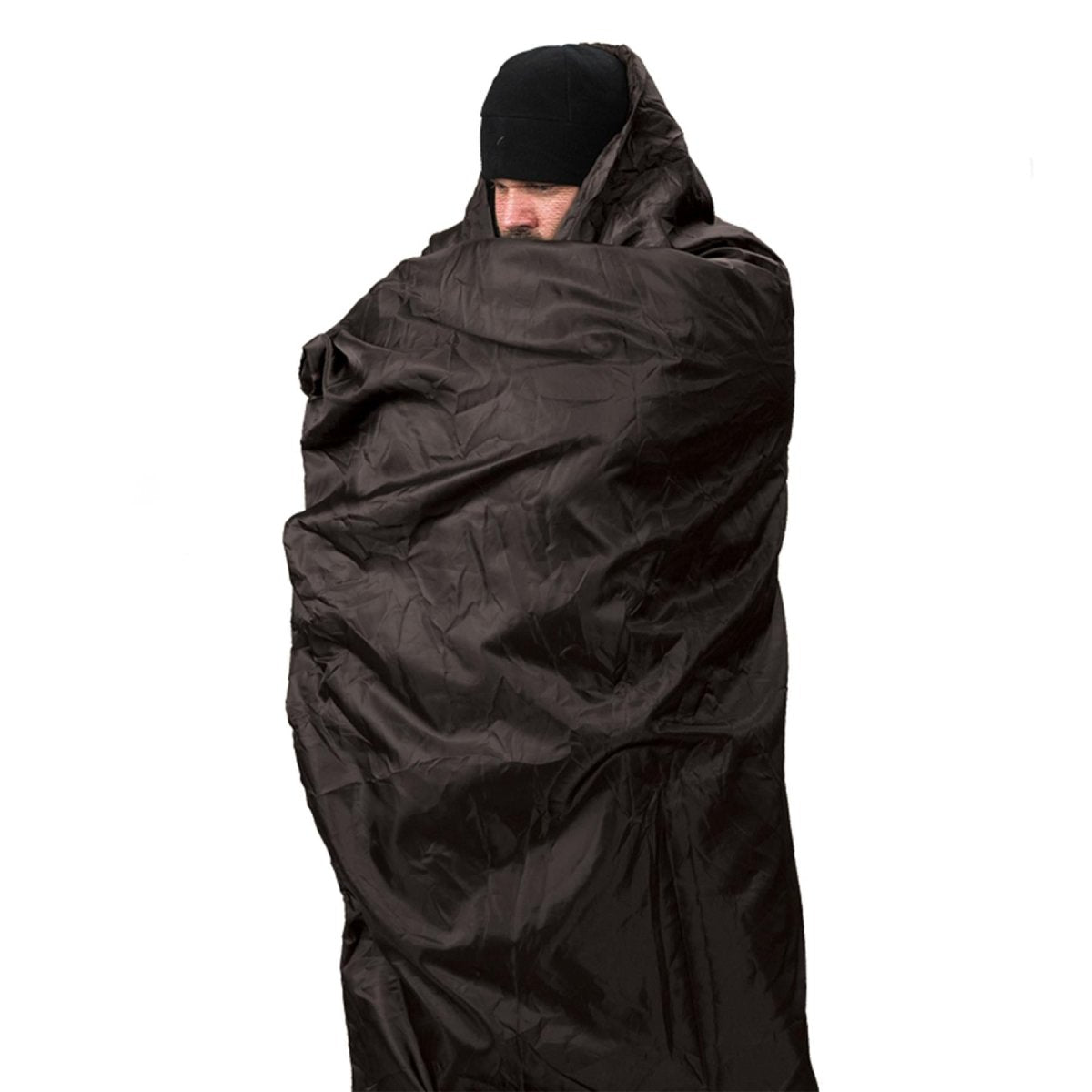 Snugpak aislante manta de la jungla repelente al agua a prueba de viento liviana negra