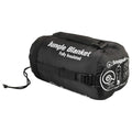 Snugpak aislante manta de la jungla repelente al agua a prueba de viento liviana negra