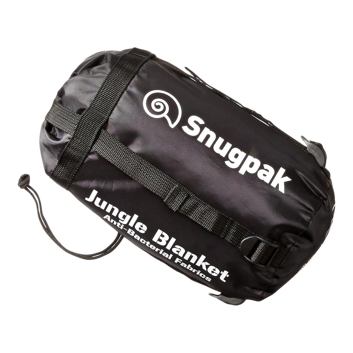 Snugpak aislante manta de la jungla repelente al agua a prueba de viento liviana negra
