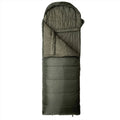 Snugpak Navigator Saco de dormir de invierno con relleno de isofibra Cremallera lateral izquierda Oliva