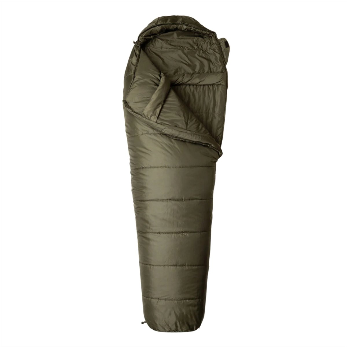 Saco de dormir Snugpak Sleeper Lite -10, cálido y ligero con capucha momia, color oliva