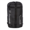 Snugpak Sleeper Lite Saco de dormir de invierno Isofiber Aqualight Shell negro