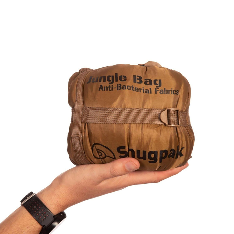 Snugpak Stripe Silling Bag 220cm Mosquito Neta de compresión Bag Coyote