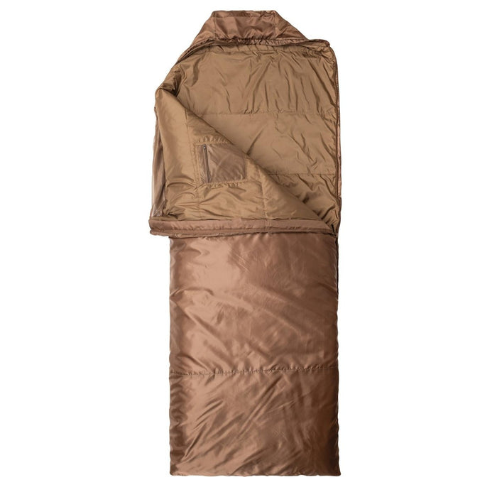 Saco de dormir Coyote Snugpak de 220 cm con mosquitera integrada y bolsa de almacenamiento de compresión para acampar en verano
