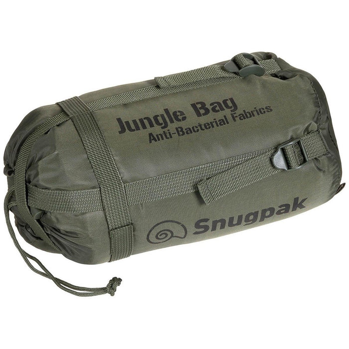 Saco de dormir Snugpak Jungle Bag Tejidos antibacterianos ligero OD Verde - GoMilitar