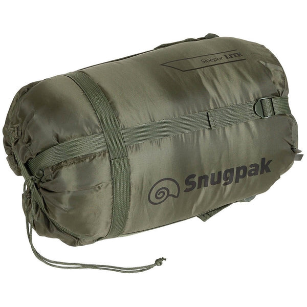 Snugpak Sleeping Bag Sleeper Lite IsoFibre Filling Easy Transport OD Green - GoMilitar