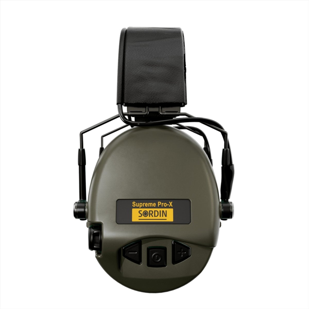 Sordin Supreme Pro-X Hear 2 Slim Diadema táctica Protección auditiva Verde