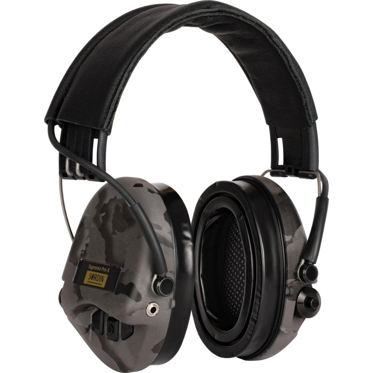 Sordin Supreme Pro X Hear2 LED Gel Protección Auditiva Activa Night Camo