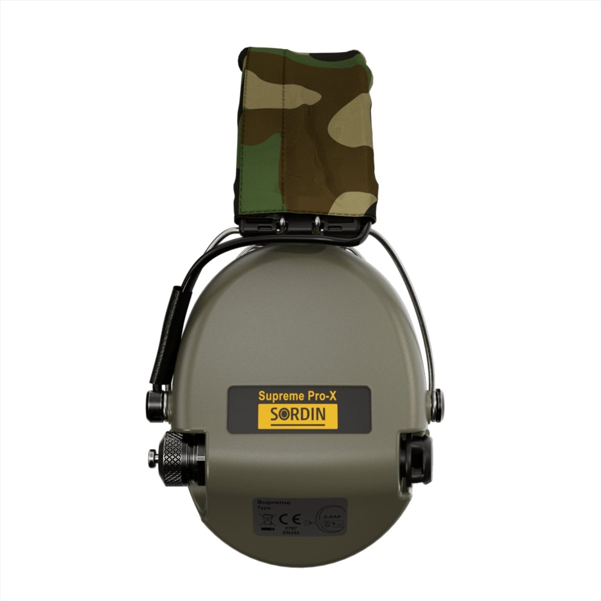 Sordin Supreme Pro-X Protección Auditiva SordinHEAR2 4 Perfiles de Audio Woodland