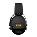 Sordin Supreme Pro-X LED Auriculares electrónicos de protección auditiva para disparos, color negro