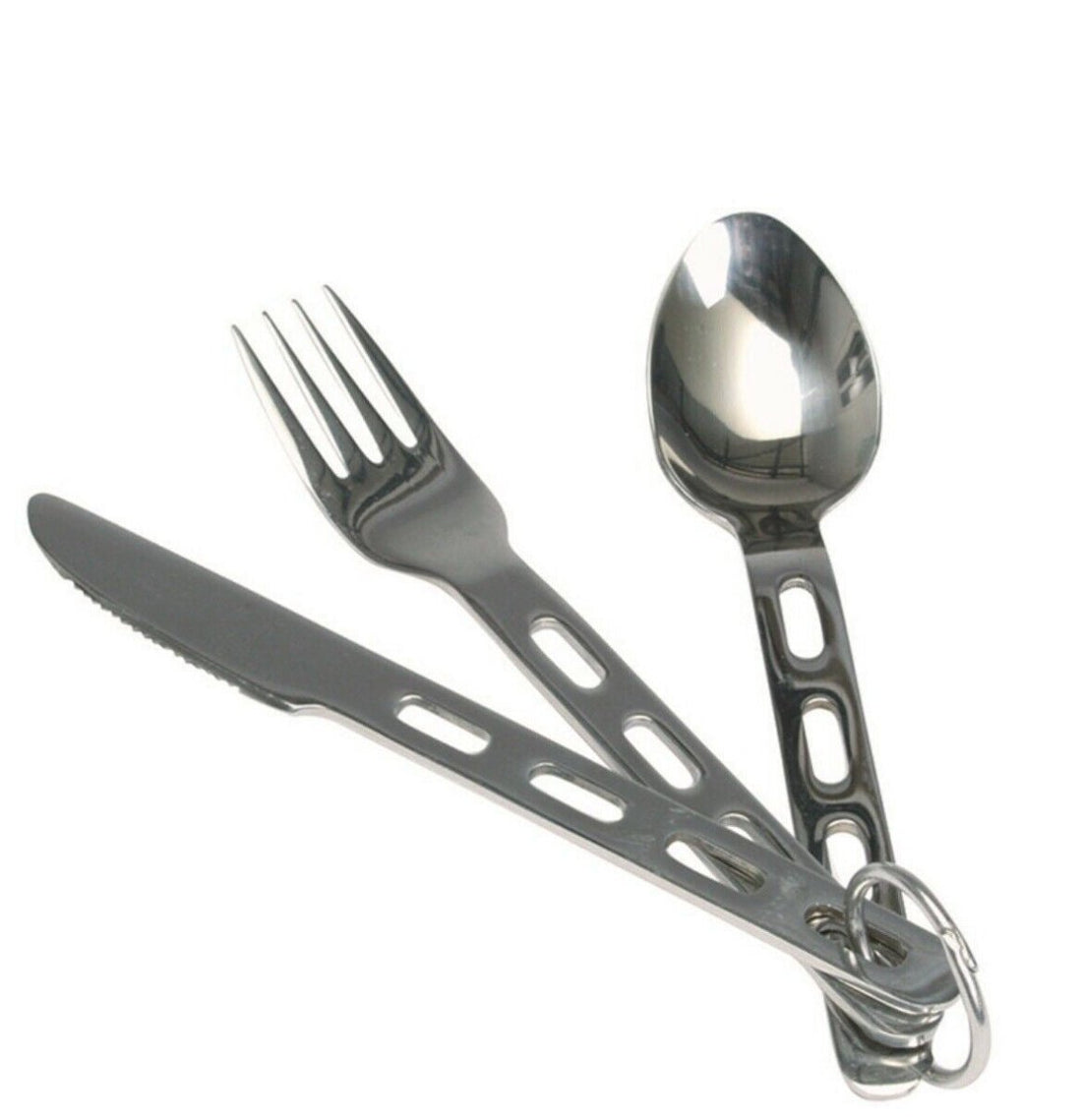 Juego de cubiertos de acero inoxidable 3 piezas Utensilios para comer Cuchillo tenedor cuchara cubiertos