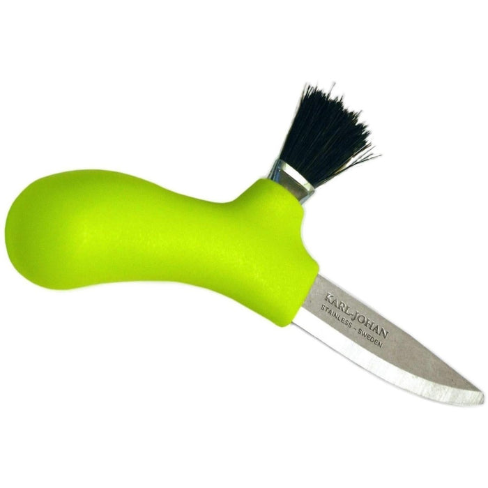 Cuchillo Sueco MORA Recolector de Setas Acero Inoxidable Cepillo de Crin Real Lima (10935) - GoMilitar