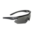 Gafas de seguridad ocular suizo ángulo ajustable 3 lentes de color estuche táctico