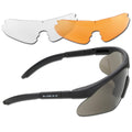 Swiss ojo ancho Goggles Ballística Tactical UV400 Escudo de protección de los ojos