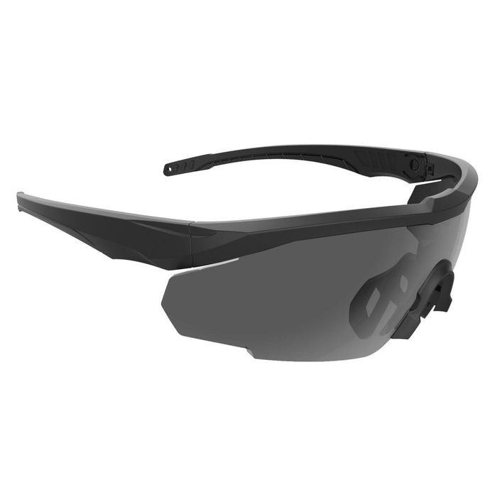 Gafas tácticas Swisseye BLACKHAWK PRO Montura negra Lentes intercambiables - GoMilitar