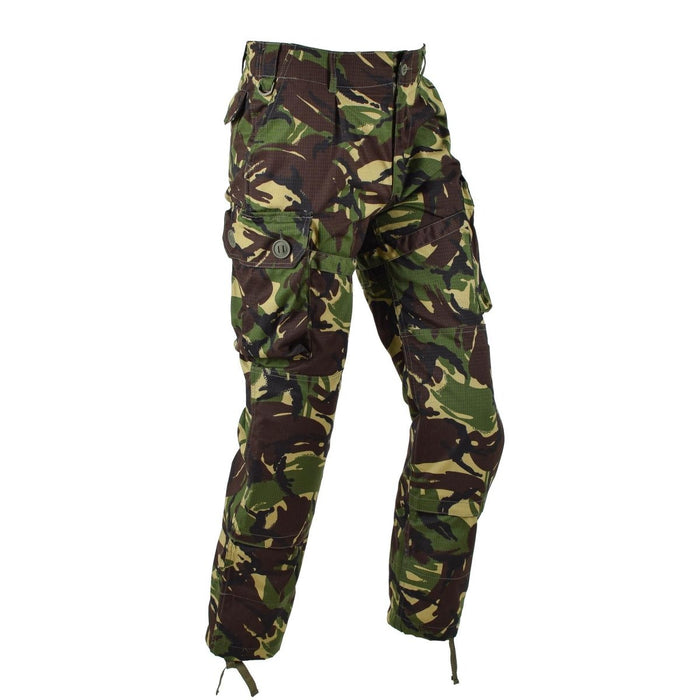 Pantalones de combate estilo ejército británico de la marca TACGEAR Pantalones cargo ripstop de camuflaje DPM - GoMilitar