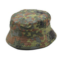 Tacgear Brand estilo alemán estilo Boonie Hat Flecktran CAMO RIPSTOP BUCKET Sombrero