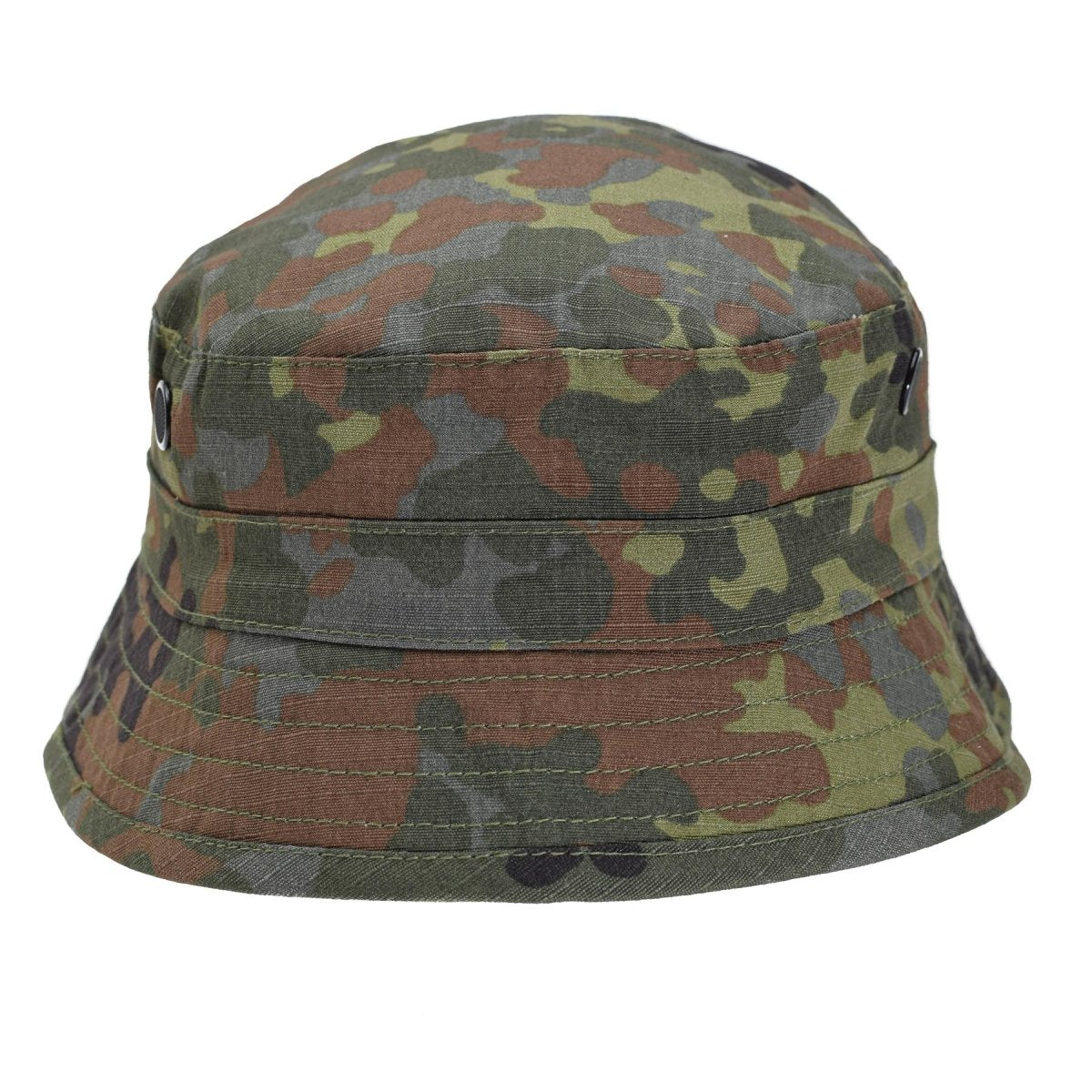 Tacgear Brand estilo alemán estilo Boonie Hat Flecktran CAMO RIPSTOP BUCKET Sombrero