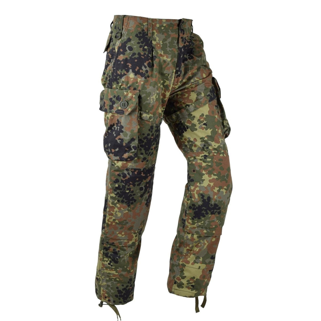Pantalones de combate cargo de campo estilo ejército alemán marca TACGEAR flecktarn camo ripstop
