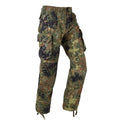 Pantalones de combate cargo de campo estilo ejército alemán marca TACGEAR flecktarn camo ripstop