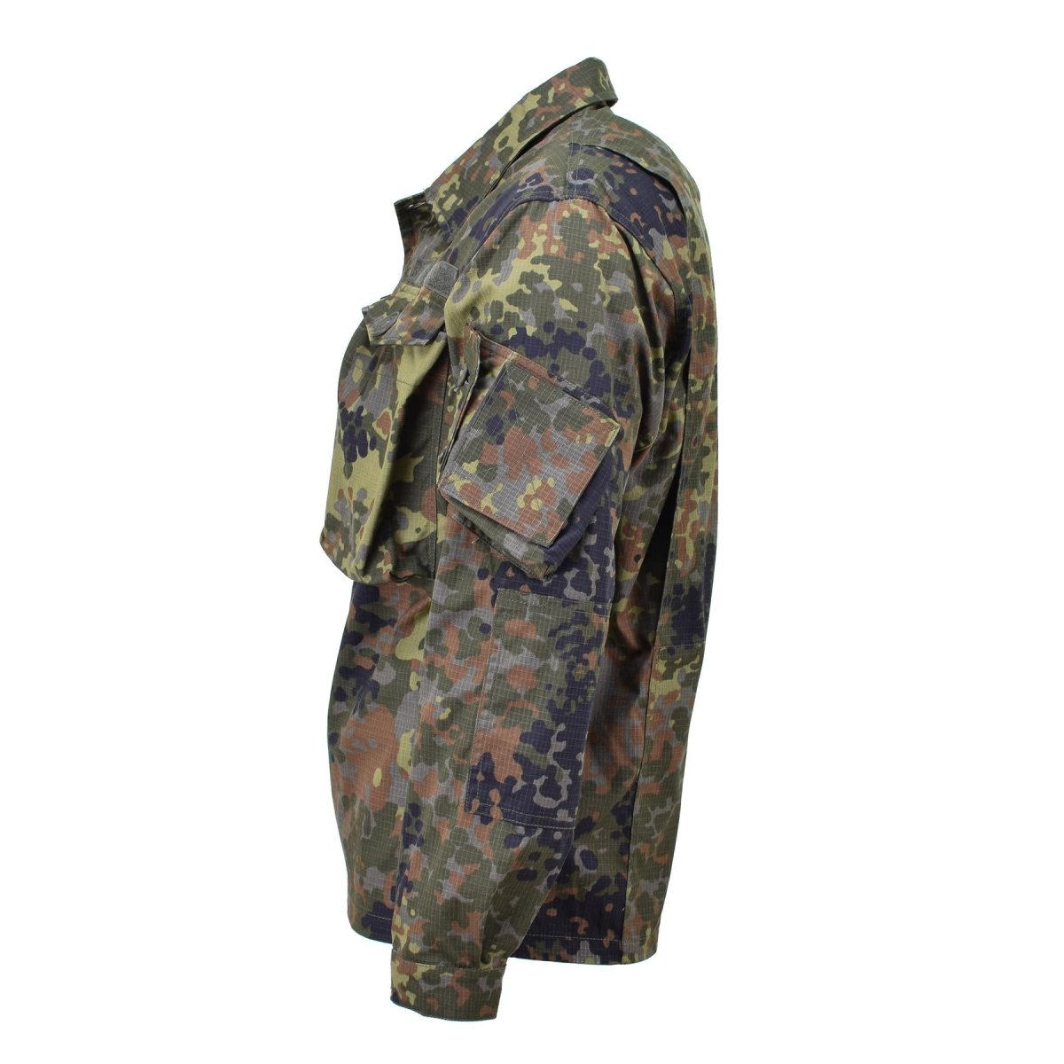 Tacgear Brand German Military Field Jacket Commando Tropas Flecktarn Camo